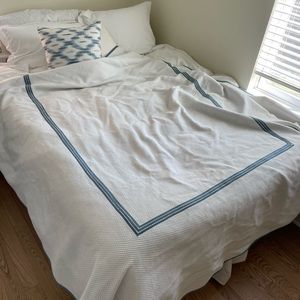 Jane Wilner Queen coverlet and shams